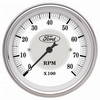 3-1/8" IN-DASH TACHOMETER, 0-8,000 RPM, FORD MASTERPIECE